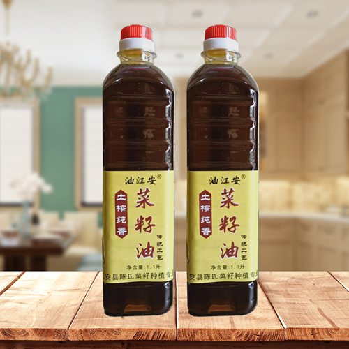 土榨纯香菜籽油